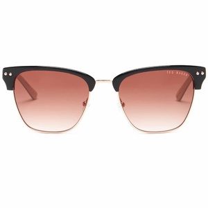 Ted Baker London 52mm Clubmaster Sunglasses